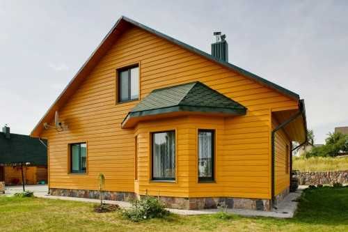 Фото отделки фасада сайдингом Cedral: 1